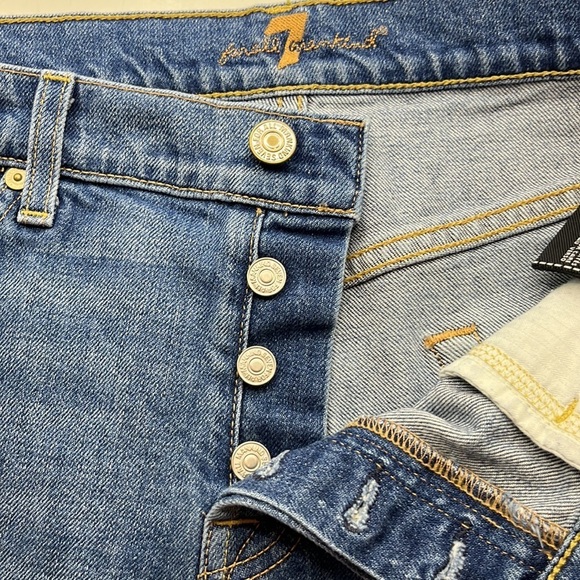 7 For All Mankind Cutoff Shorts Size 28 - Picture 16 of 16